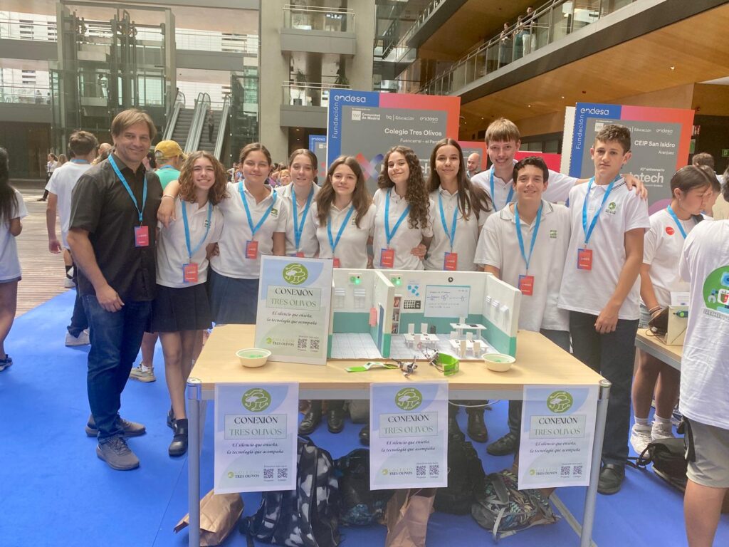 TRES OLIVOS EN LA  GRAN FINAL DE LA X EDICIÓN DE RETOTECH DE LA FUNDACIÓN ENDESA.
